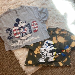 Cropped Disney World Tee Bundle